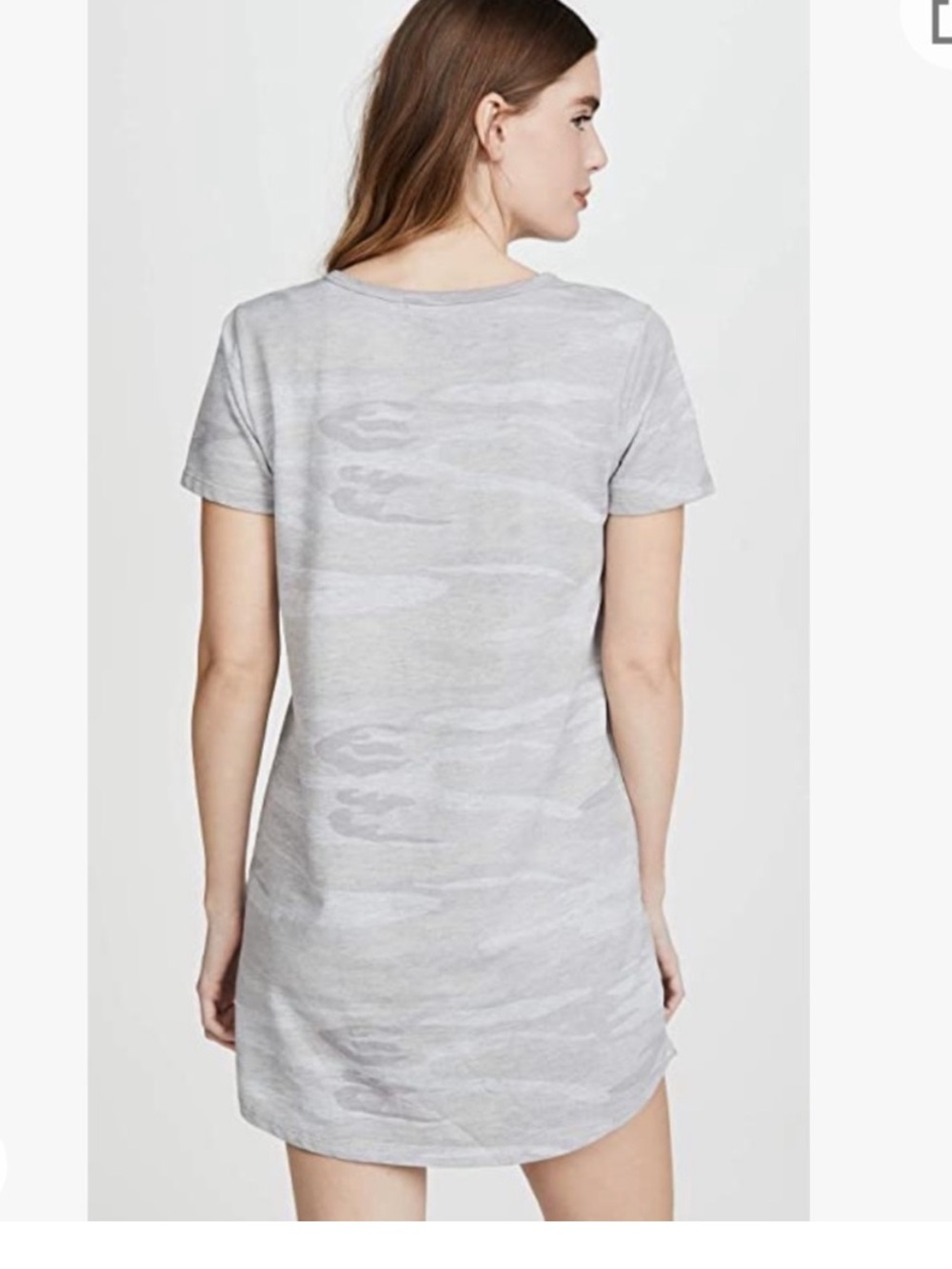Z Supply Camo Split Neck Dress - Picture 2 of 6